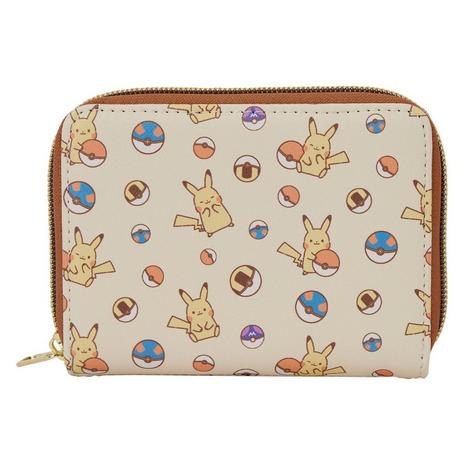 Loungefly Pokemon Chibi Pikachu and Poke Balls Zip Around Wallet Exclusivité Games Zone